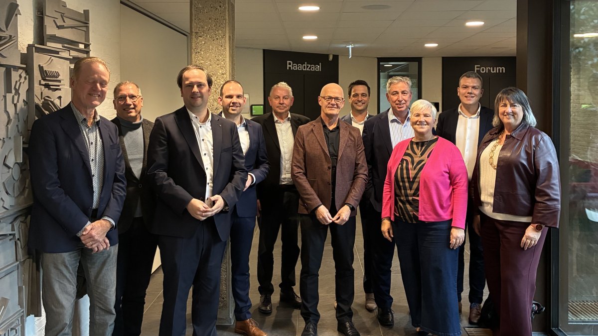 College van gemeente Someren op bezoek