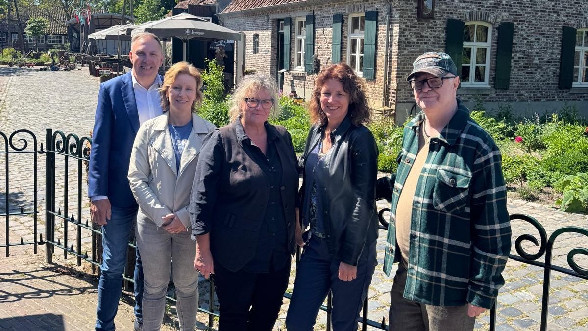 Bezoek projectgroep Tage der Kunst uit Schwalmtal aan Eynderhoof